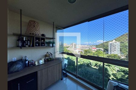 Varanda de apartamento para alugar com 3 quartos, 98m² em Recreio dos Bandeirantes, Rio de Janeiro