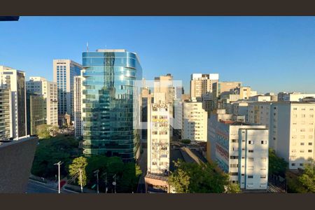 Vista da Sala de apartamento à venda com 1 quarto, 87m² em Pacaembu, São Paulo