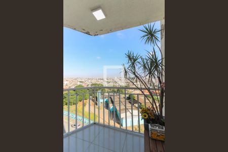 Varanda da Sala de apartamento à venda com 3 quartos, 70m² em Vila Carmosina, São Paulo