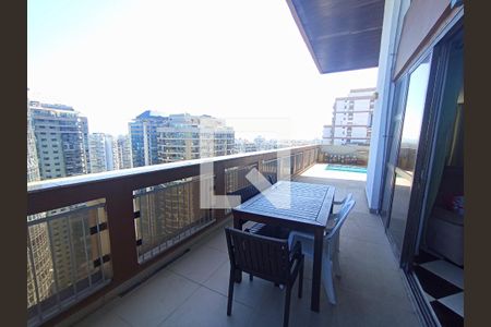 Área externa  de apartamento à venda com 4 quartos, 304m² em Barra da Tijuca, Rio de Janeiro
