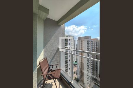 Varanda da Sala de apartamento para alugar com 2 quartos, 43m² em Santo Cristo, Rio de Janeiro