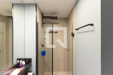 Banheiro de kitnet/studio para alugar com 1 quarto, 24m² em Vila Olímpia, São Paulo