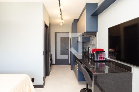 Cozinha de kitnet/studio para alugar com 1 quarto, 24m² em Vila Olímpia, São Paulo