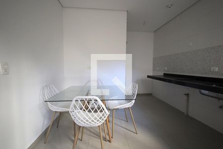 Cozinha de apartamento à venda com 1 quarto, 60m² em Vila Guiomar, Santo André