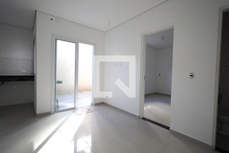 Sala de apartamento à venda com 1 quarto, 60m² em Vila Guiomar, Santo André