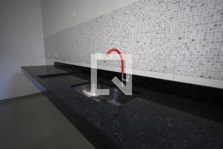 Cozinha de apartamento à venda com 1 quarto, 60m² em Vila Guiomar, Santo André