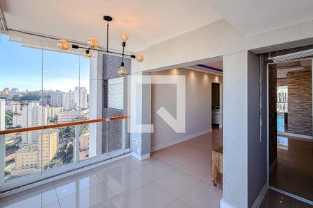 Varanda da Sala de kitnet/studio à venda com 1 quarto, 52m² em Vila Mariana, São Paulo
