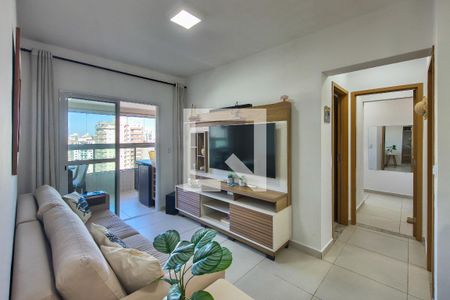 Sala de apartamento para alugar com 2 quartos, 71m² em Vila Tupi, Praia Grande