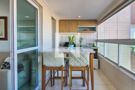 Sacada  de apartamento para alugar com 2 quartos, 71m² em Vila Tupi, Praia Grande