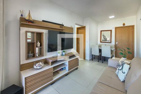 Sala de apartamento para alugar com 2 quartos, 71m² em Vila Tupi, Praia Grande