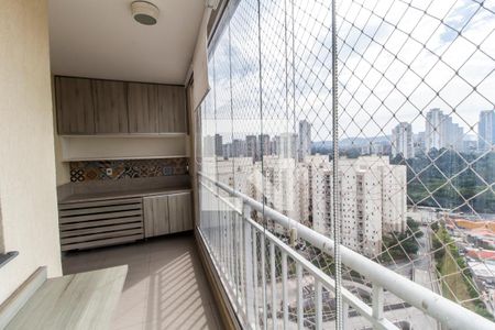 Varanda de apartamento para alugar com 2 quartos, 80m² em Jardim Tupanci, Barueri