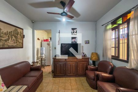 Sala de casa para alugar com 3 quartos, 110m² em Vila Assuncao, Praia Grande