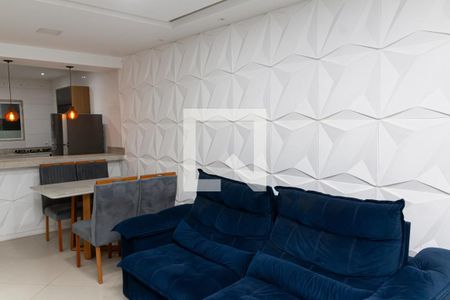 Sala de casa de condomínio para alugar com 2 quartos, 128m² em Campo Grande, Rio de Janeiro