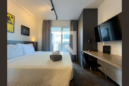 Studio de kitnet/studio para alugar com 1 quarto, 24m² em Jardim Paulistano, São Paulo