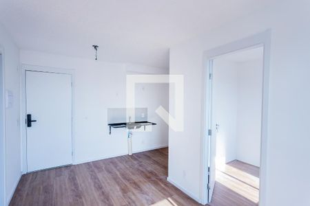 Sala, cozinha e área de serviço de apartamento à venda com 2 quartos, 36m² em Nossa Senhora do O, São Paulo