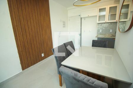 Sala de Jantar de apartamento à venda com 2 quartos, 55m² em Parque das Nações, Santo André