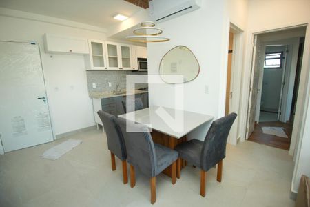 Sala de Jantar de apartamento à venda com 2 quartos, 55m² em Parque das Nações, Santo André