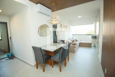 Sala de Jantar de apartamento à venda com 2 quartos, 55m² em Parque das Nações, Santo André