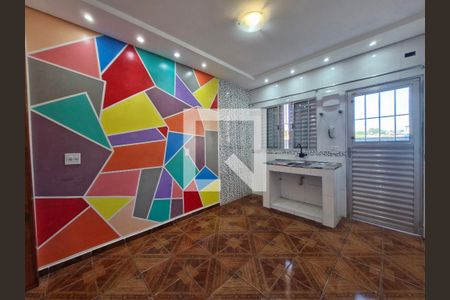 Cozinha de kitnet/studio para alugar com 1 quarto, 25m² em Jardim Irapiranga, Embu das Artes