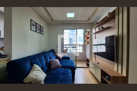Sala de apartamento à venda com 2 quartos, 52m² em Utinga, Santo André