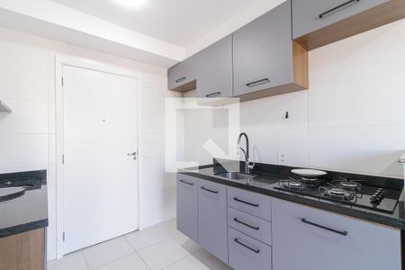 Sala/Cozinha de apartamento para alugar com 1 quarto, 28m² em Vila Ré, São Paulo