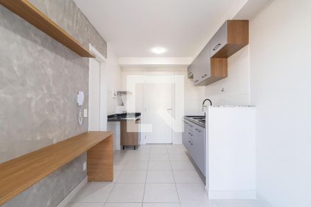 Sala/Cozinha de apartamento para alugar com 1 quarto, 28m² em Vila Ré, São Paulo