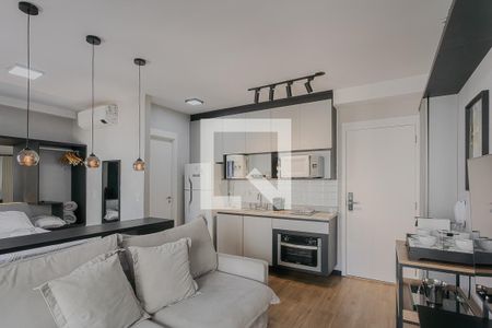 Sala de kitnet/studio à venda com 1 quarto, 29m² em Jardim Paulista, São Paulo