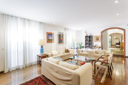 Sala de casa à venda com 4 quartos, 500m² em Indianópolis, São Paulo