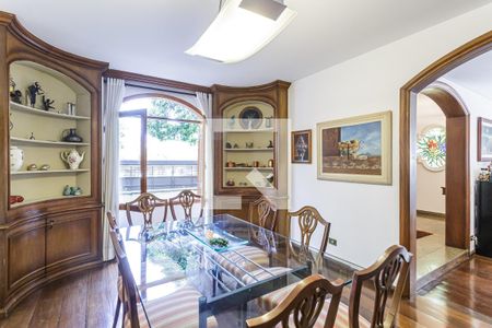 Sala de Jantar de casa à venda com 4 quartos, 500m² em Indianópolis, São Paulo