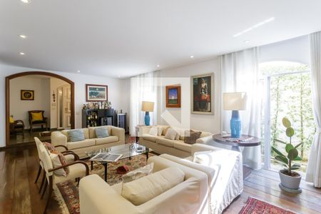 Sala de casa à venda com 4 quartos, 500m² em Indianópolis, São Paulo