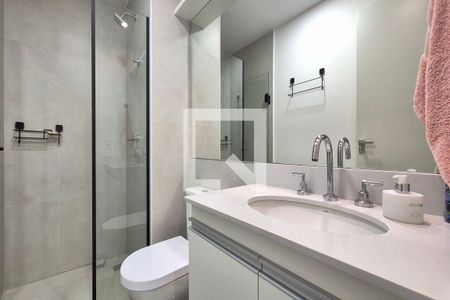 Banheiro de apartamento para alugar com 1 quarto, 36m² em Botafogo, Campinas