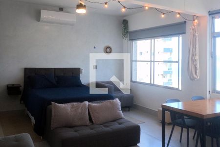 Sala/Quarto de kitnet/studio para alugar com 1 quarto, 45m² em José Menino, Santos