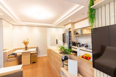 Sala  de apartamento à venda com 2 quartos, 57m² em Vila Osasco, Osasco