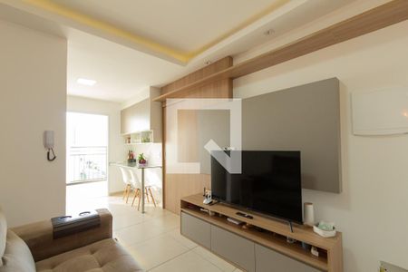 Sala  de apartamento para alugar com 1 quarto, 40m² em Parque Campolim, Sorocaba