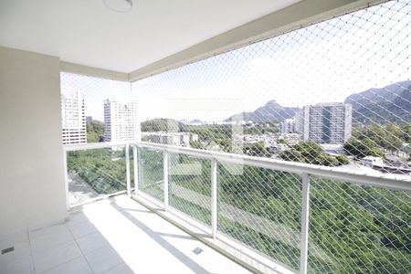 Varanda da Sala de apartamento à venda com 3 quartos, 74m² em Jacarepaguá, Rio de Janeiro