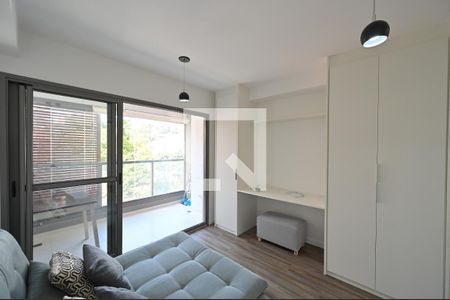 Sala/Quarto de kitnet/studio à venda com 1 quarto, 27m² em Mirandópolis, São Paulo