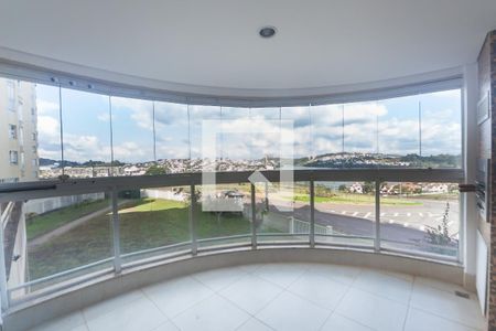 Varanda da Sala de apartamento para alugar com 4 quartos, 160m² em Alphaville Nova Lima, Nova Lima