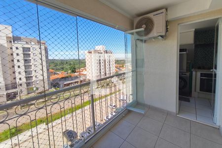 Varanda gourmet de apartamento à venda com 3 quartos, 77m² em Jardim São Vicente, Campinas