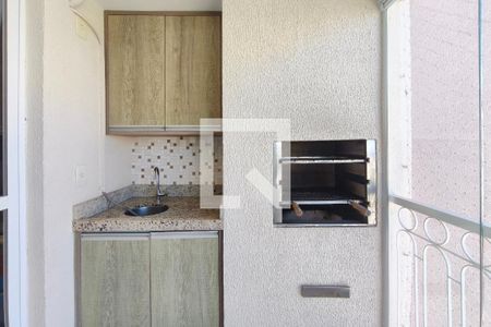 Varanda gourmet de apartamento à venda com 3 quartos, 77m² em Jardim São Vicente, Campinas