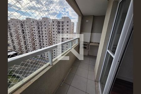 Varanda da Sala de apartamento para alugar com 2 quartos, 57m² em Hortolândia , Hortolândia