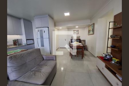 Sala de apartamento para alugar com 3 quartos, 95m² em Barreiros, São José