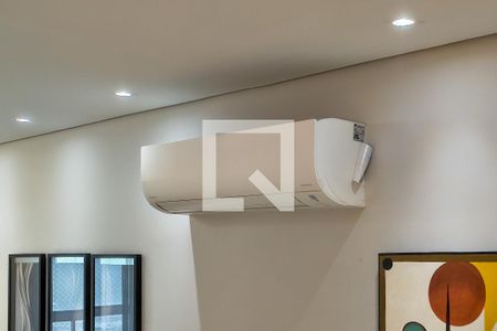 Sala de apartamento para alugar com 3 quartos, 115m² em Nova Mirim, Praia Grande