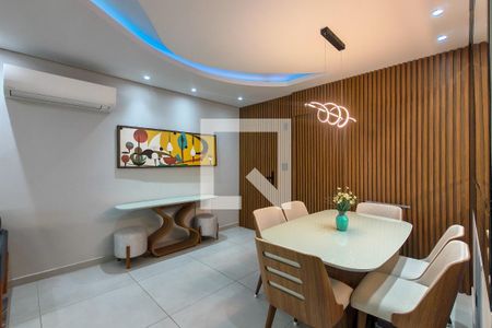 Sala de apartamento para alugar com 3 quartos, 115m² em Nova Mirim, Praia Grande
