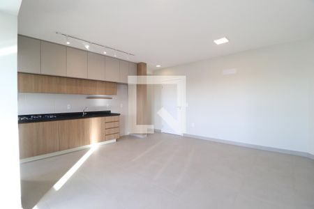 Sala de apartamento para alugar com 2 quartos, 79m² em Santa Mônica, Uberlândia
