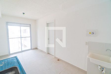 Sala/Cozinha de apartamento para alugar com 1 quarto, 27m² em Planalto Paulista, São Paulo