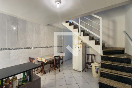 Cozinha  de casa de condomínio para alugar com 2 quartos, 60m² em Cidade Ocian, Praia Grande