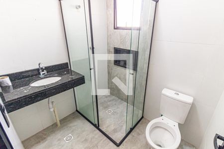 Banheiro de apartamento para alugar com 1 quarto, 30m² em Alto da Mooca, São Paulo