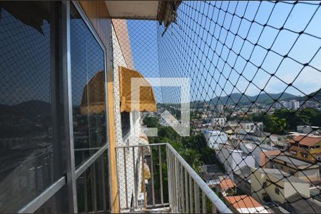 Varanda da Sala de apartamento à venda com 2 quartos, 81m² em Praça Seca, Rio de Janeiro