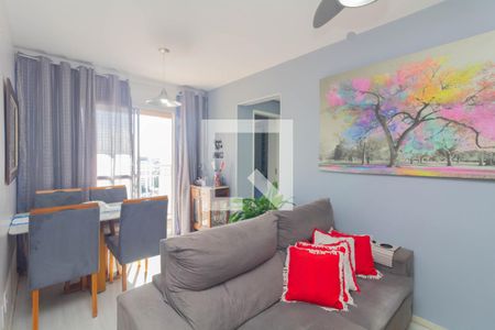 Sala de apartamento à venda com 2 quartos, 48m² em Vila Carmosina, São Paulo
