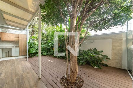 Quintal - Jardim de apartamento à venda com 3 quartos, 120m² em Chácara Santo Antônio (zona Sul), São Paulo